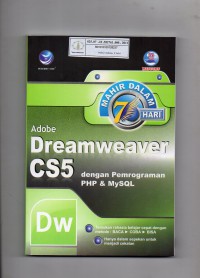 Image of Mahir Dalam 7 Hari Adobe Dreamweaver CS5 dengan Pemprograman PHP & MySQL